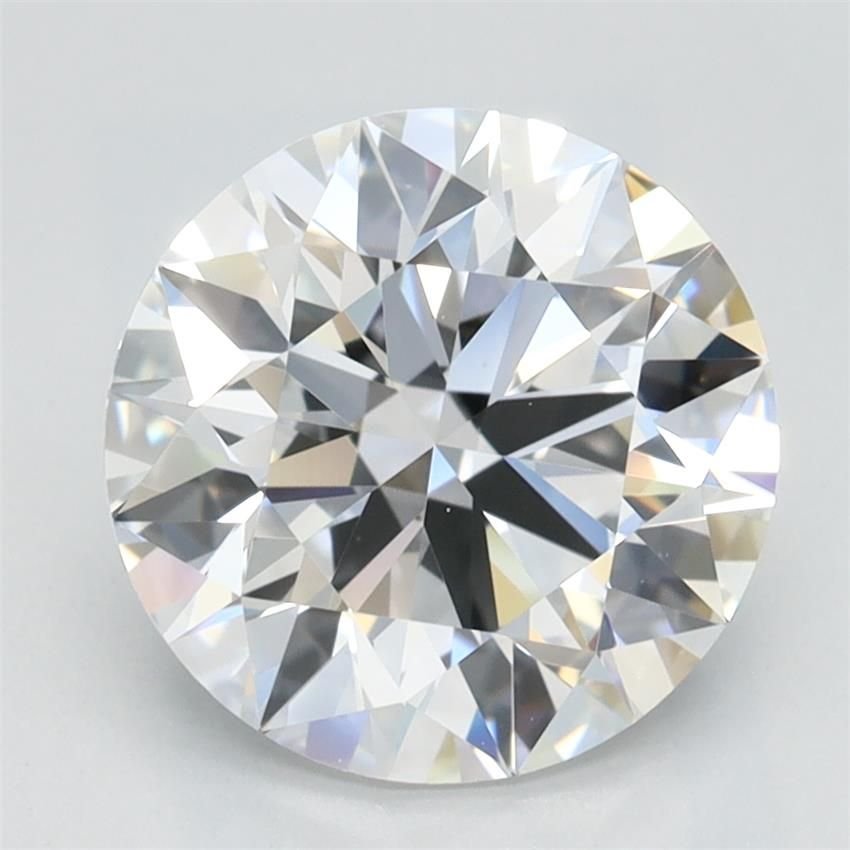 2.41ct D IF Rare Carat Ideal Cut Round Lab Grown Diamond