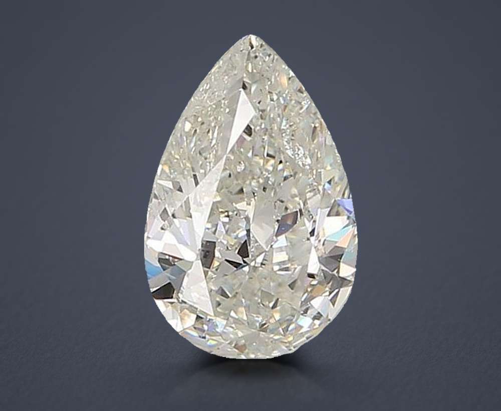 2.01 Carat Pear Natural Diamond