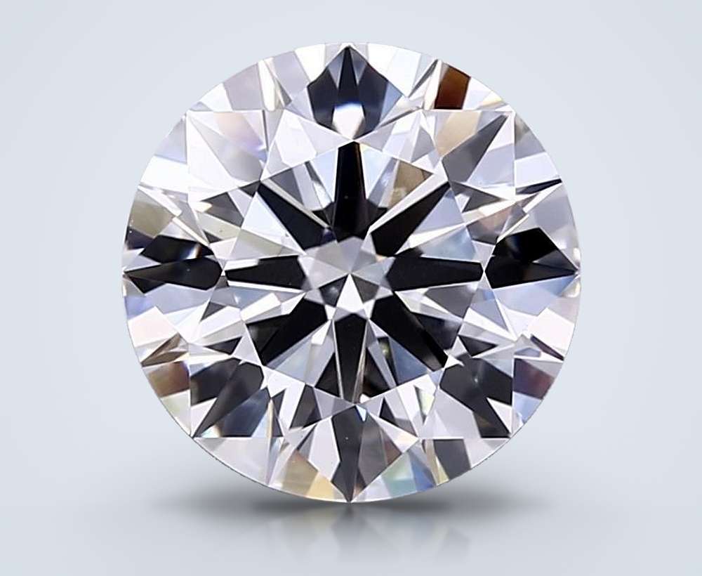 4.26 Carat Round Lab Diamond