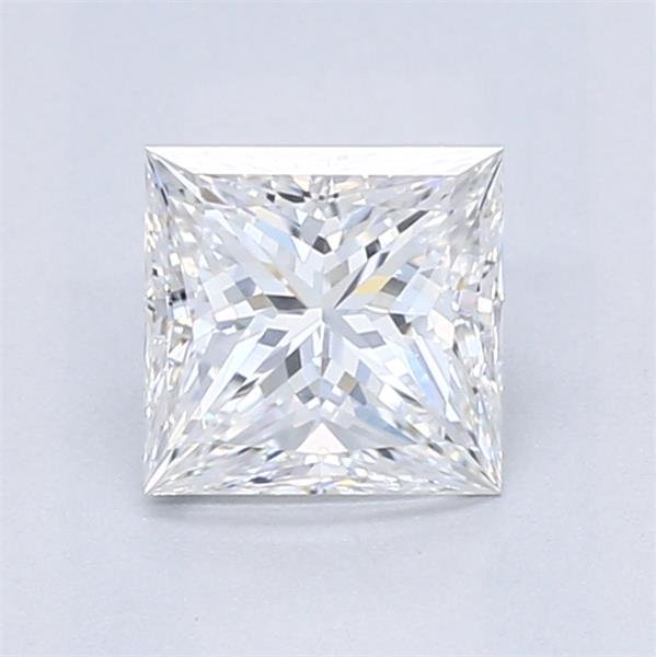 1.01ct E VS1 Rare Carat Ideal Cut Princess Diamond