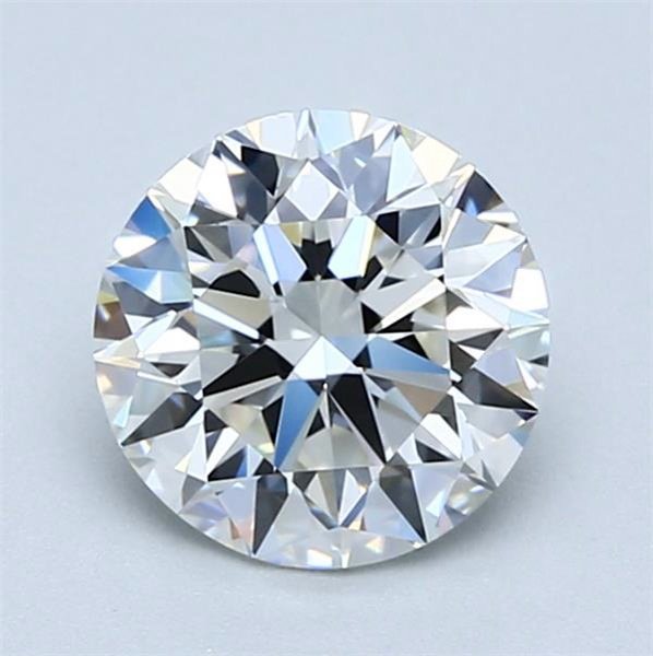 1.24ct H VVS2 Rare Carat Ideal Cut Round Diamond