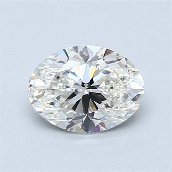 0.90ct H IF Very Good Cut Oval Diamond