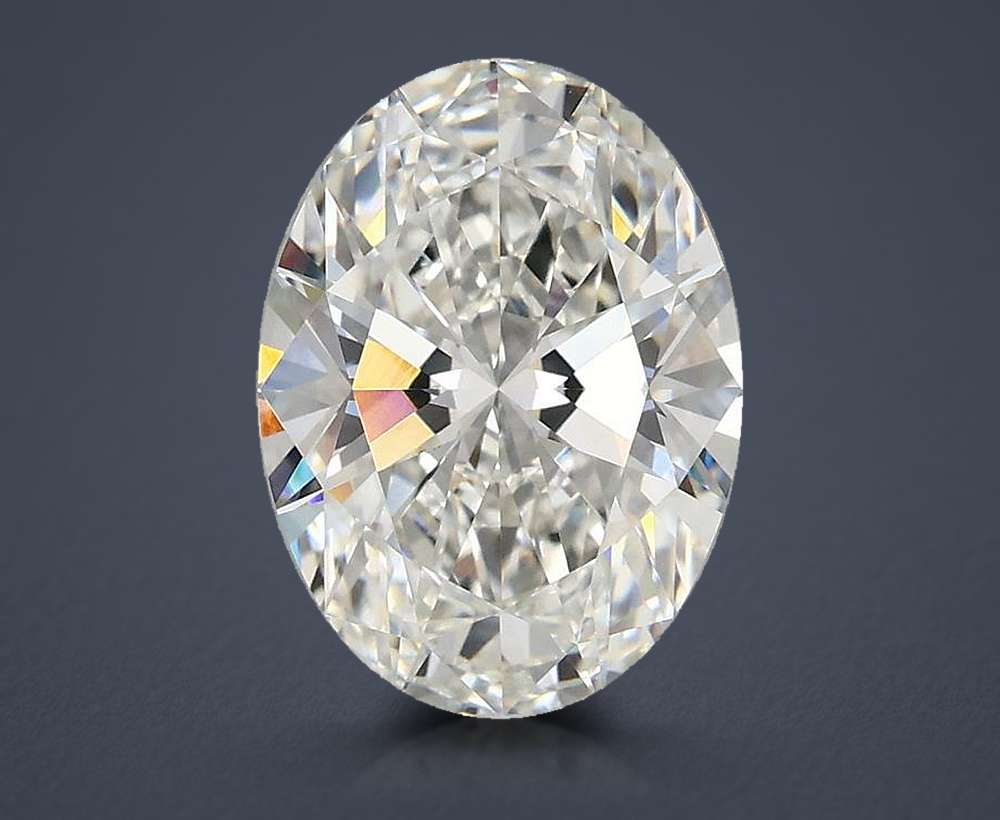 2.81 Carat Oval Lab Diamond