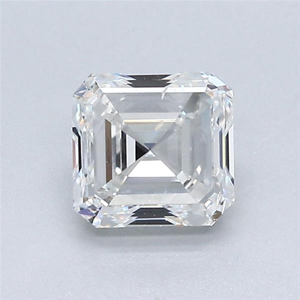 1.01ct E SI1 Very Good Cut Asscher Diamond