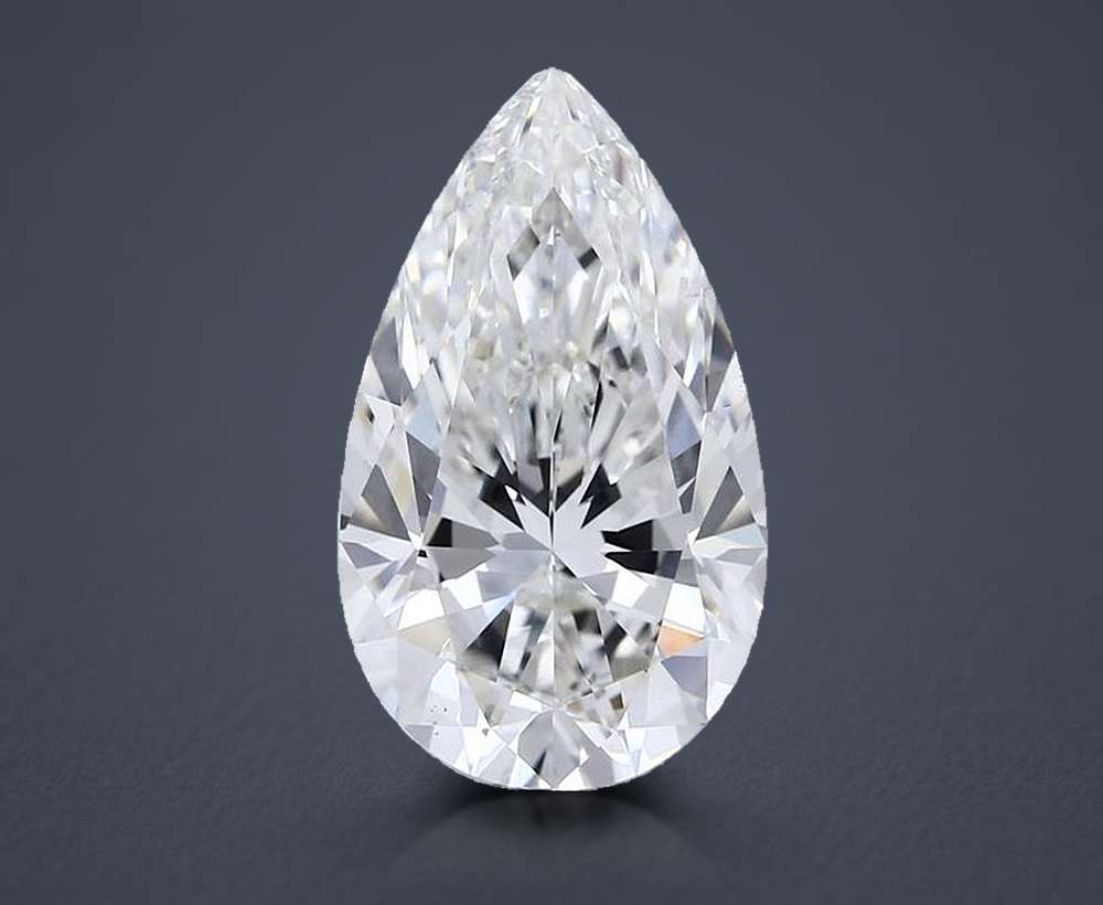 5.10 Carat Pear Lab Diamond