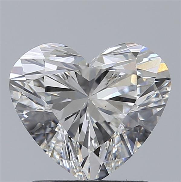 1.21ct F VS1 Rare Carat Ideal Cut Heart Lab Grown Diamond