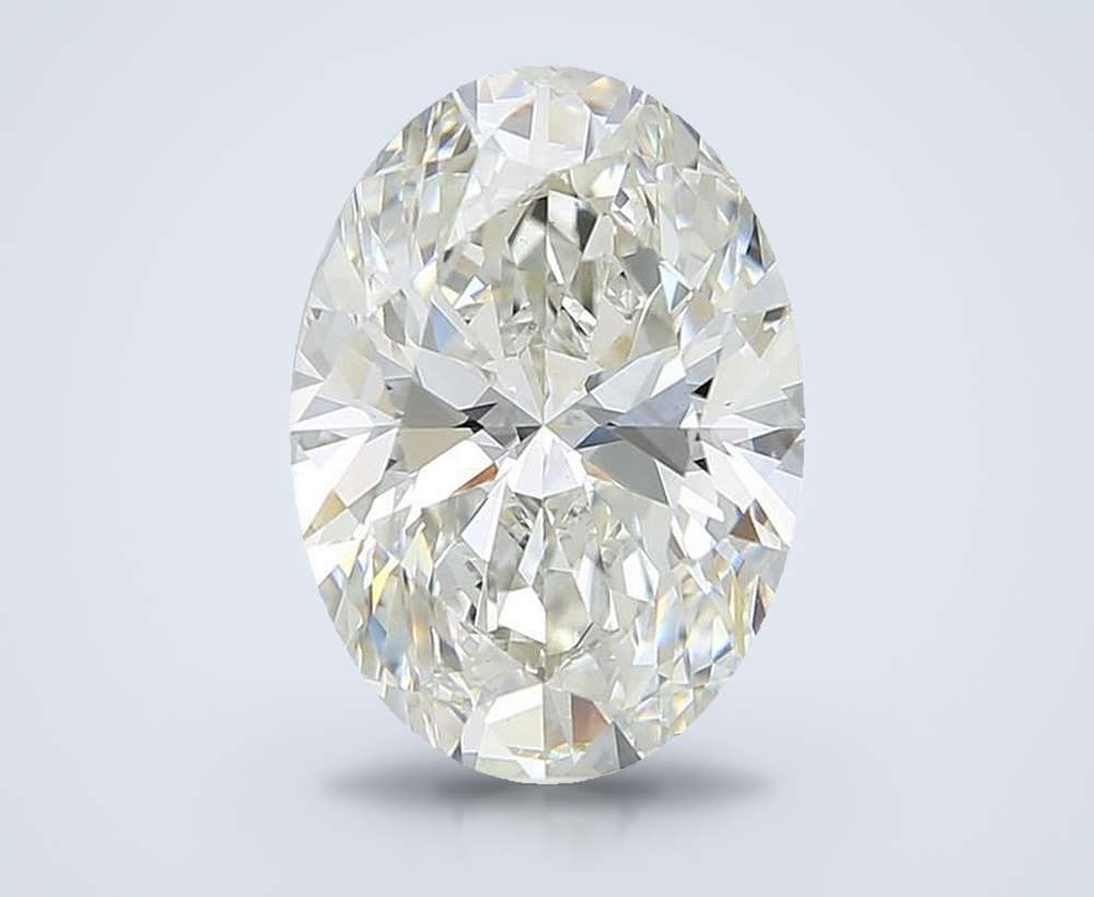 5.14 Carat Oval Lab Diamond