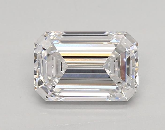 0.96ct D VVS2 Excellent Cut Emerald Lab Grown Diamond