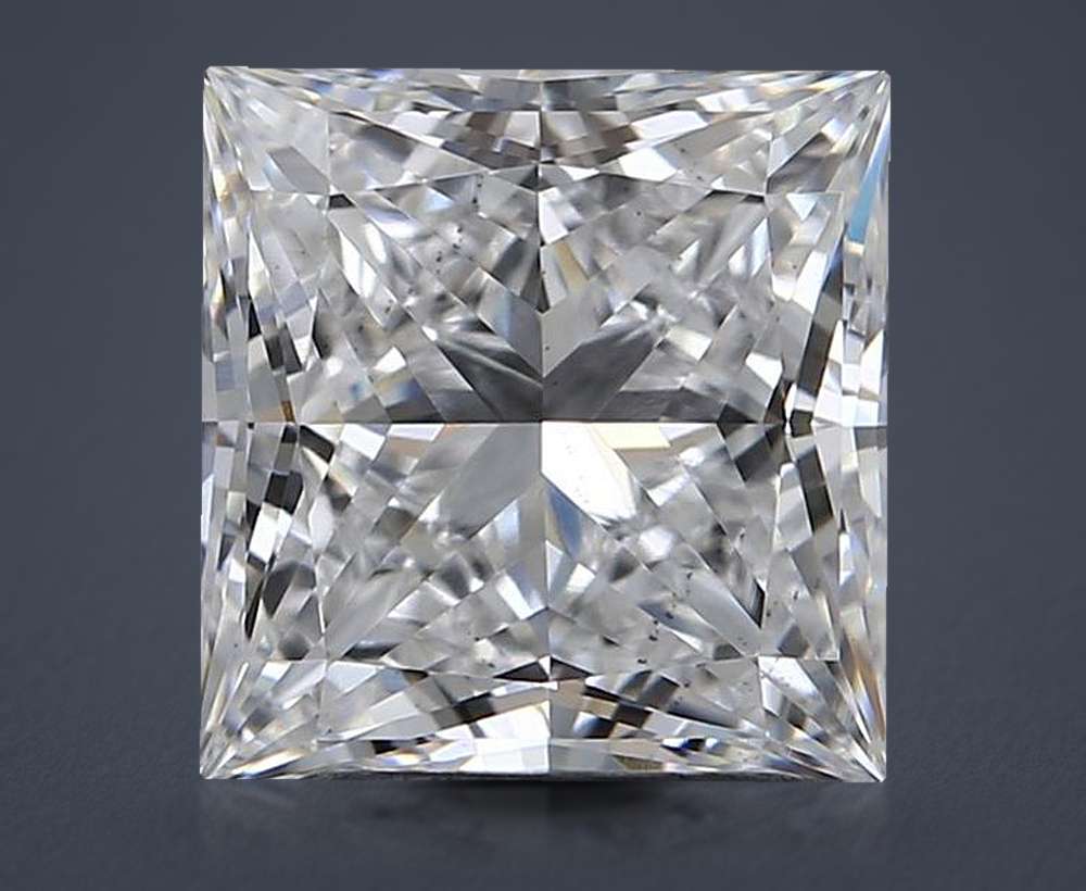 2.72 Carat Princess Lab Diamond