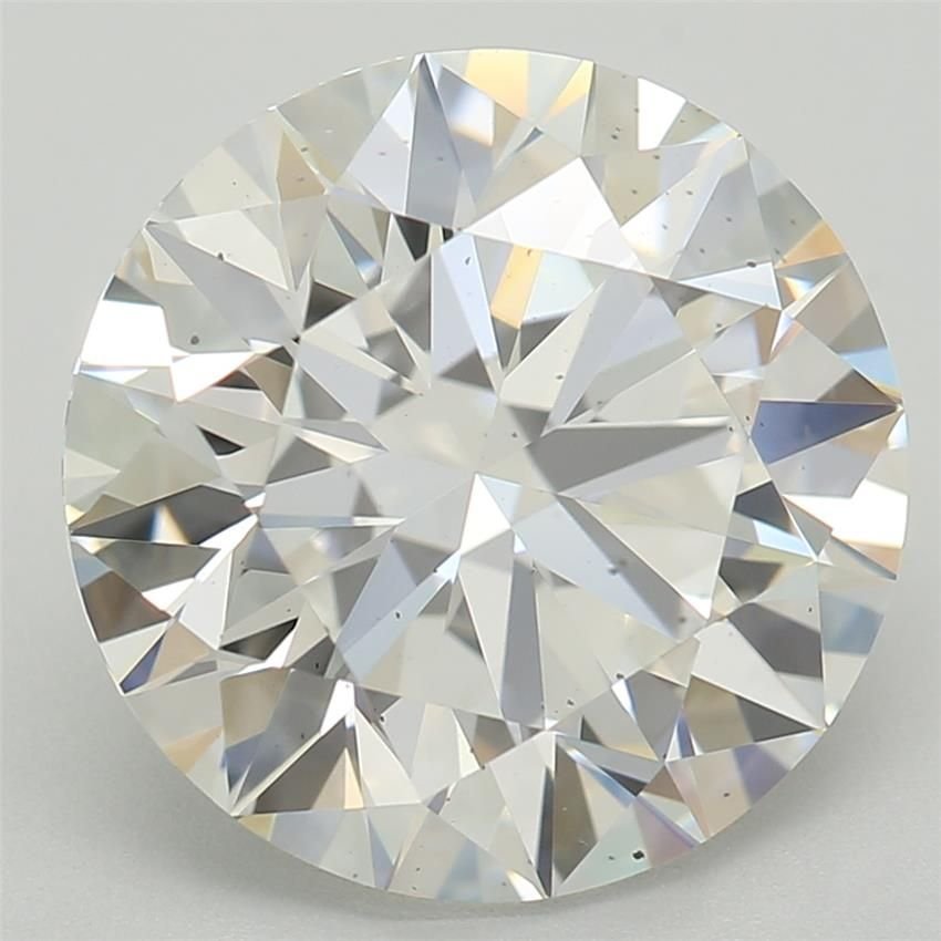 3.07ct E SI1 Rare Carat Ideal Cut Round Lab Grown Diamond