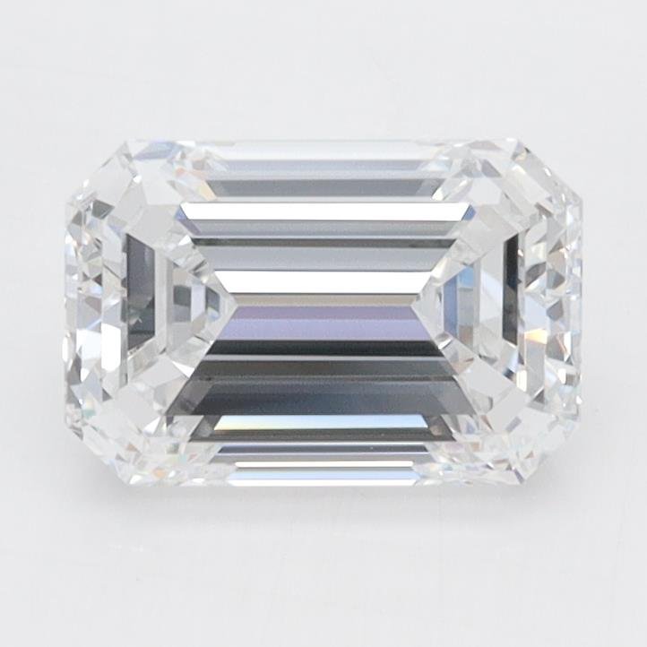 1.49ct D VVS2 Excellent Cut Emerald Lab Grown Diamond