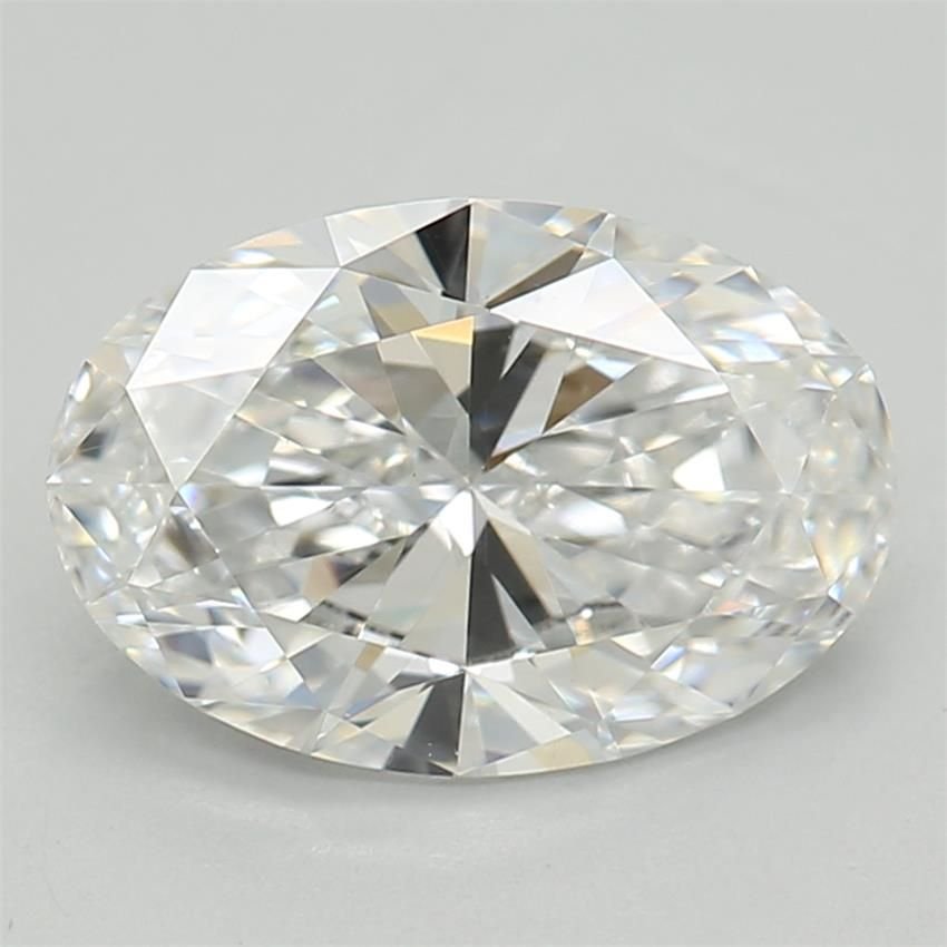 1.03ct D VS2 Rare Carat Ideal Cut Oval Lab Grown Diamond