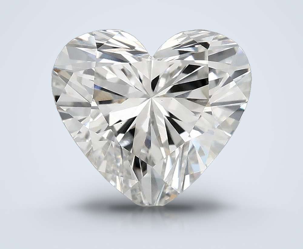 1.00 Carat Heart Lab Diamond