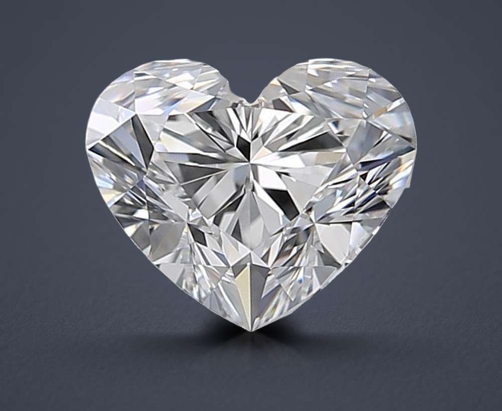 0.90 Carat Heart Natural Diamond
