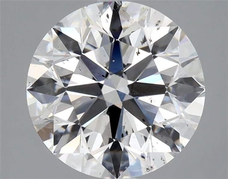 3.04ct F SI2 Rare Carat Ideal Cut Round Diamond