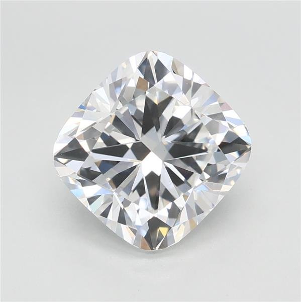 2.05ct E VVS2 Rare Carat Ideal Cut Cushion Lab Grown Diamond