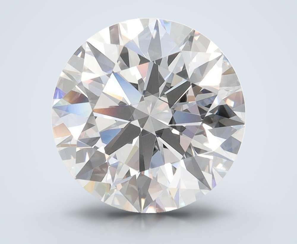 4.08 Carat Round Lab Diamond