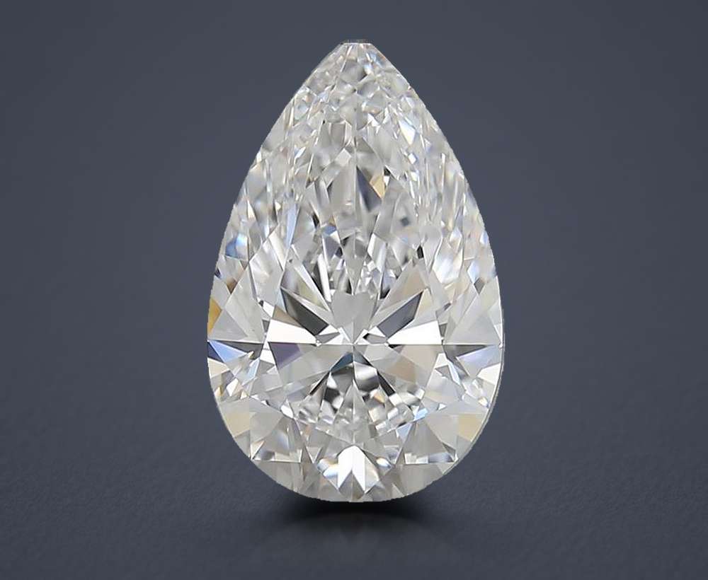 3.21 Carat Pear Lab Diamond