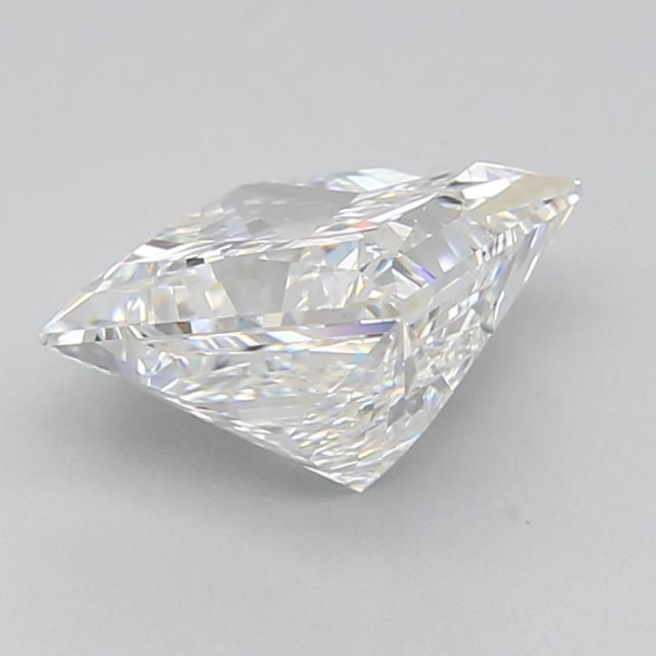 2.59ct F VS1 Rare Carat Ideal Cut Princess Lab Grown Diamond