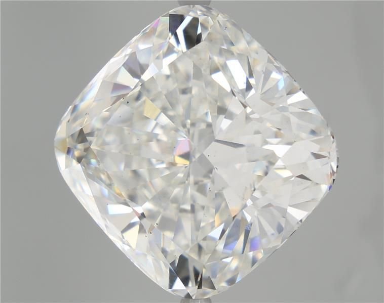 30.09ct F VS2 Rare Carat Ideal Cut Cushion Lab Grown Diamond