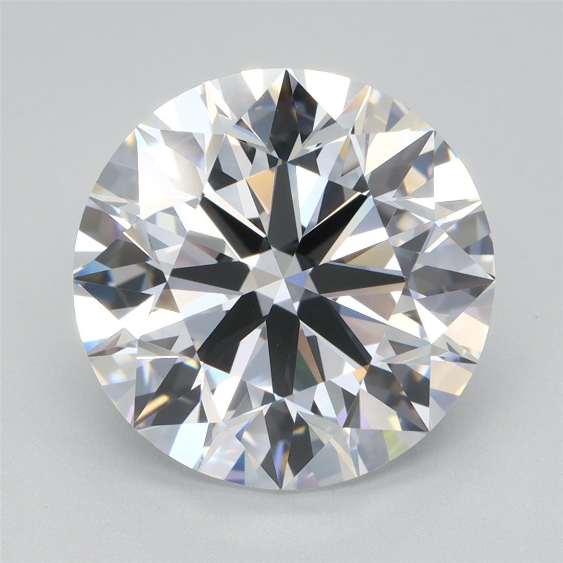 5.01ct E VVS2 Rare Carat Ideal Cut Round Lab Grown Diamond