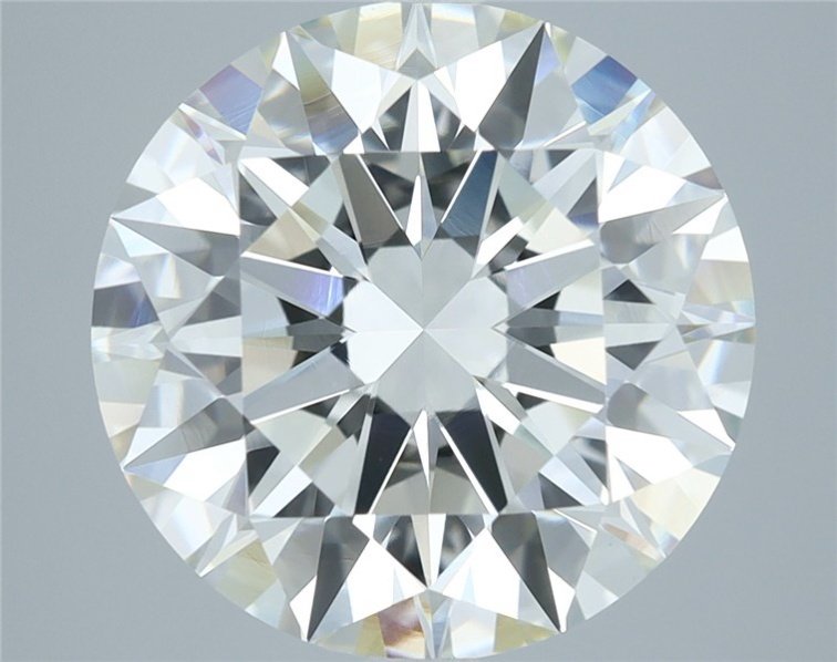 7.10ct J VS2 Rare Carat Ideal Cut Round Diamond