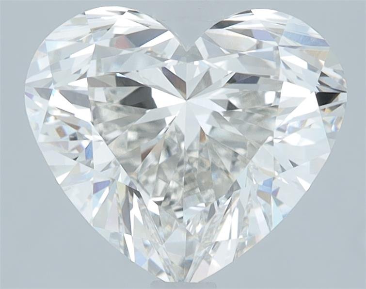 2.83ct H VS1 Rare Carat Ideal Cut Heart Lab Grown Diamond