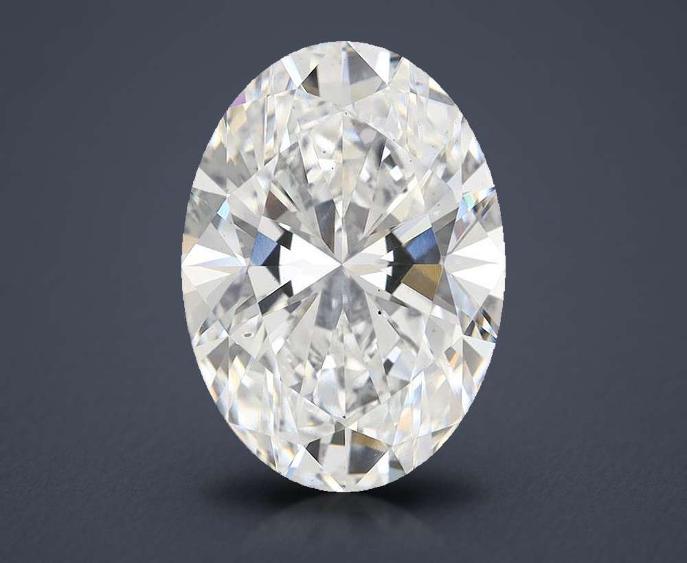 7.37 Carat Oval Lab Diamond