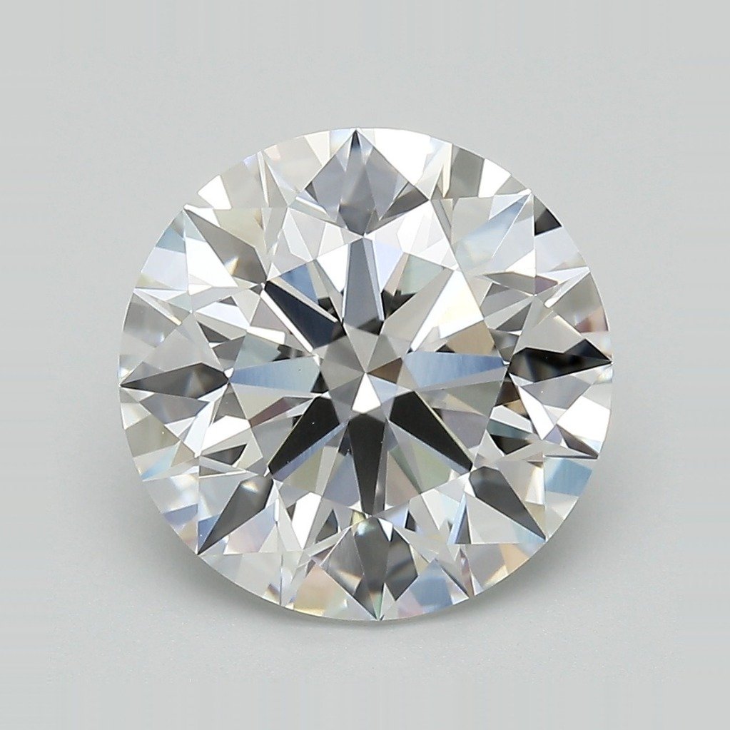 5.36ct E VVS2 Rare Carat Ideal Cut Round Lab Grown Diamond