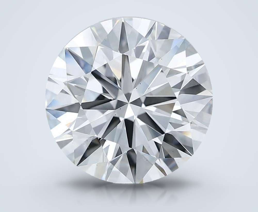 4.72 Carat Round Lab Diamond