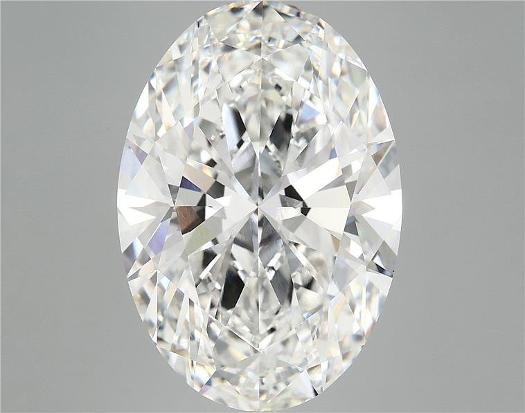 11.30ct F VVS2 Rare Carat Ideal Cut Oval Lab Grown Diamond