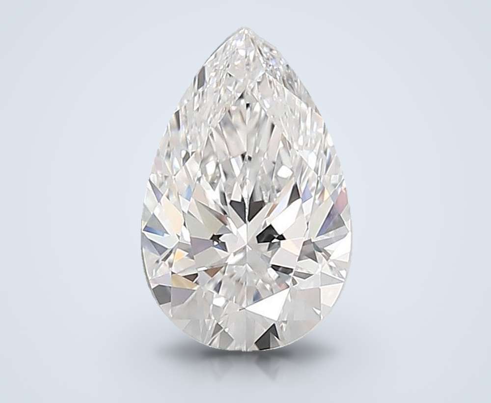 3.12 Carat Pear Lab Diamond