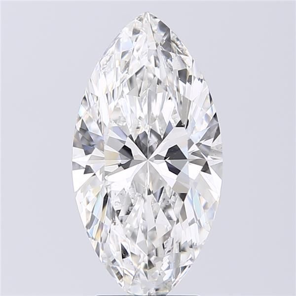 3.21ct F SI1 Rare Carat Ideal Cut Marquise Diamond