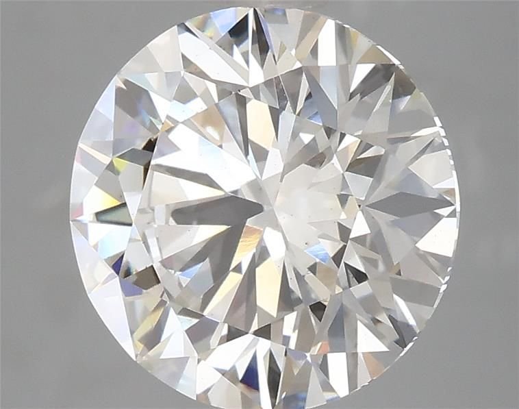 3.78 Carat Round Lab Diamond