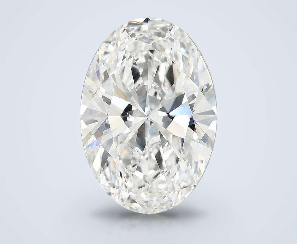 7.80 Carat Oval Lab Diamond