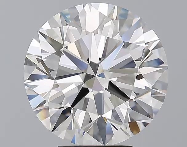 6.33 Carat Round Natural Diamond