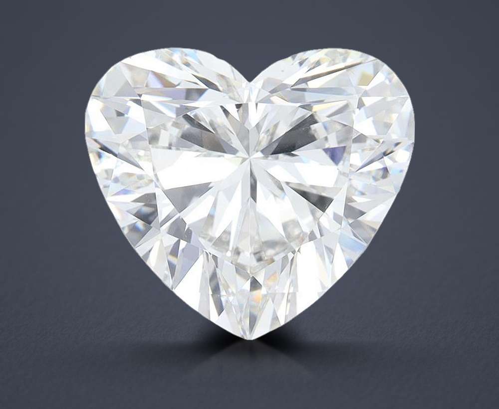 5.54 Carat Heart Lab Diamond