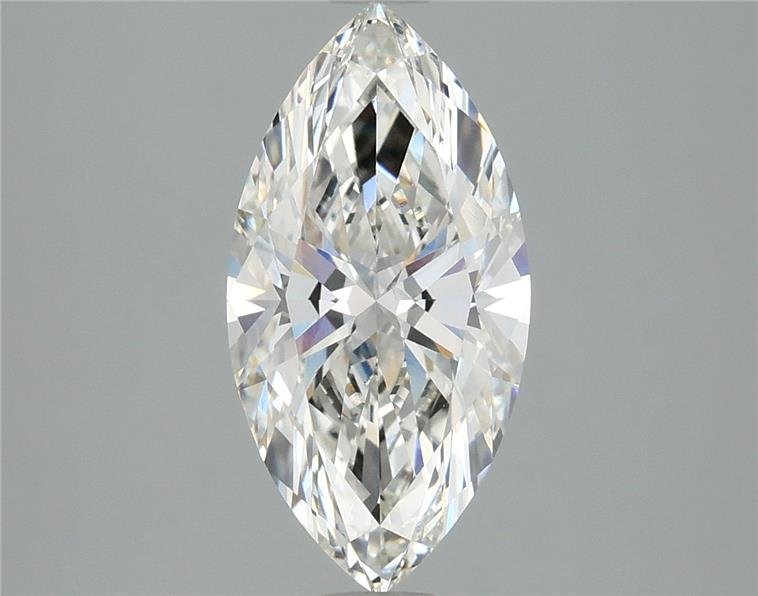 1.98ct G VS2 Rare Carat Ideal Cut Marquise Lab Grown Diamond