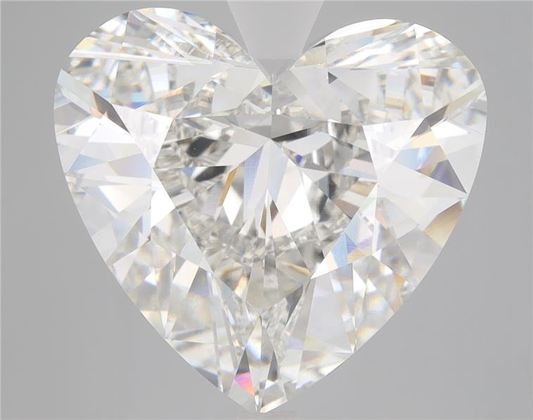 11.01ct F VS1 Rare Carat Ideal Cut Heart Lab Grown Diamond