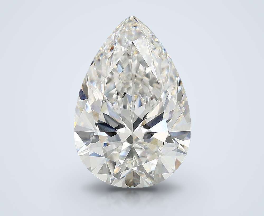 4.81 Carat Pear Lab Diamond