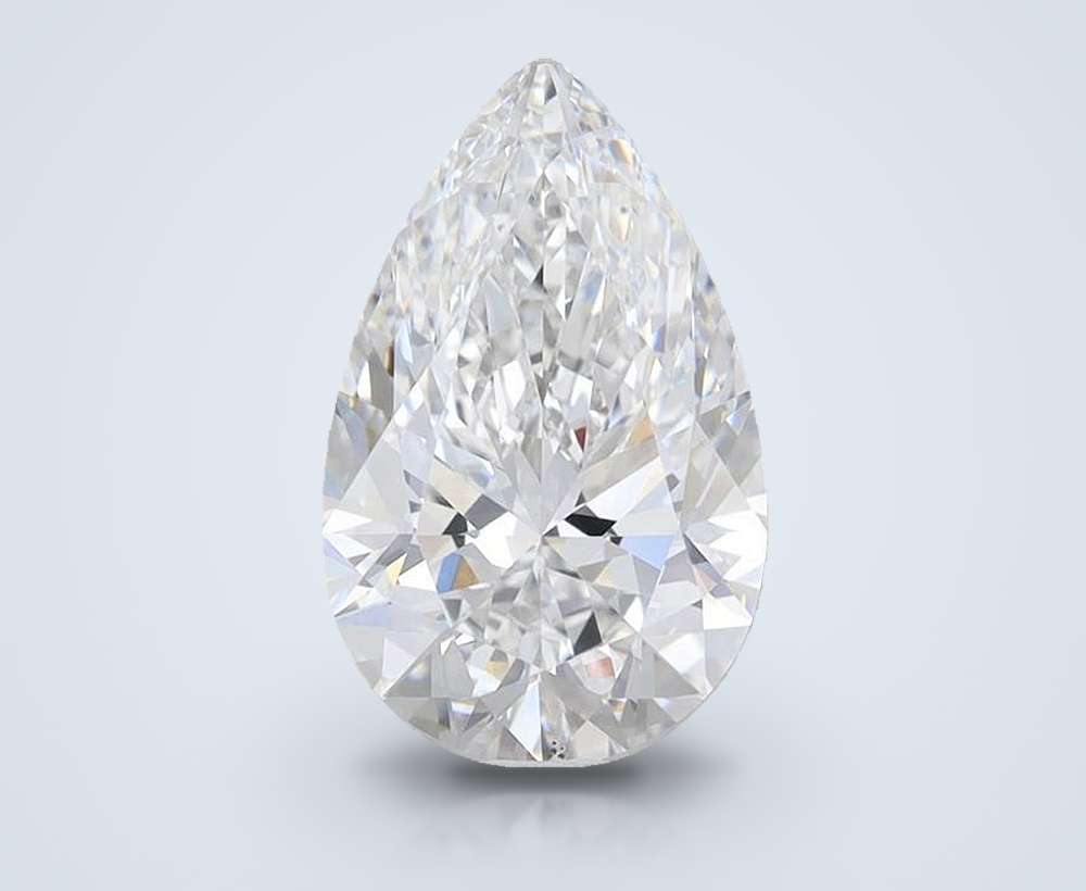 2.51 Carat Pear Lab Diamond