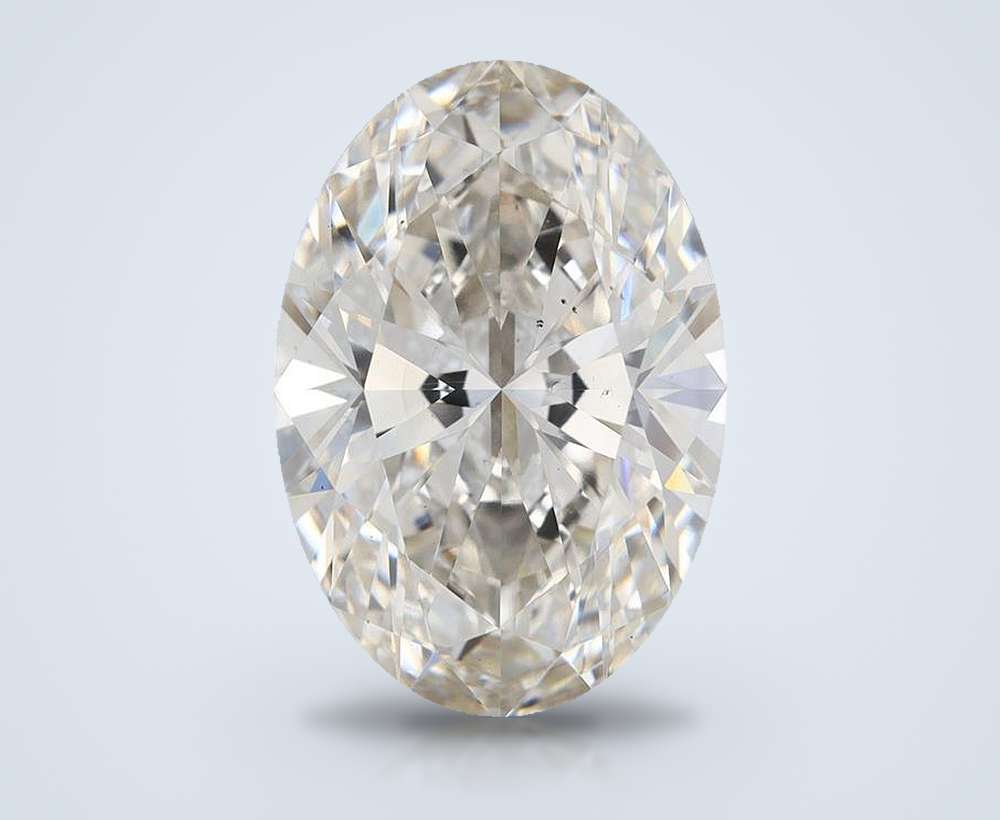 10.53 Carat Oval Lab Diamond