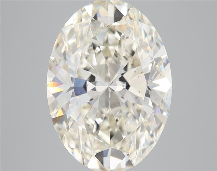 3.67ct I VS2 Rare Carat Ideal Cut Oval Lab Grown Diamond