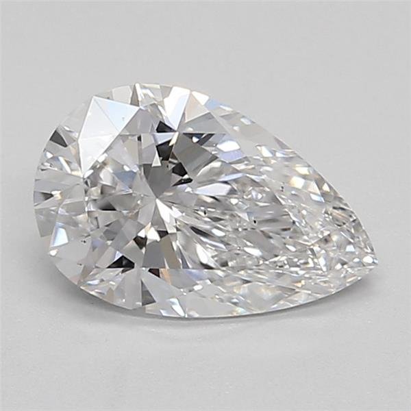 0.93ct E VS1 Rare Carat Ideal Cut Pear Lab Grown Diamond