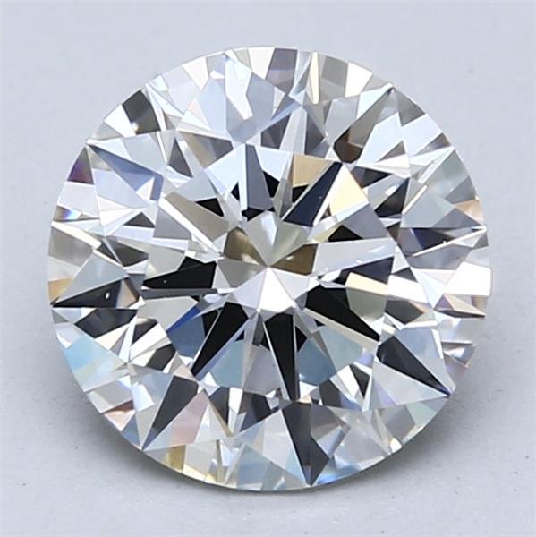 2.35ct F VVS2 Rare Carat Ideal Cut Round Lab Grown Diamond