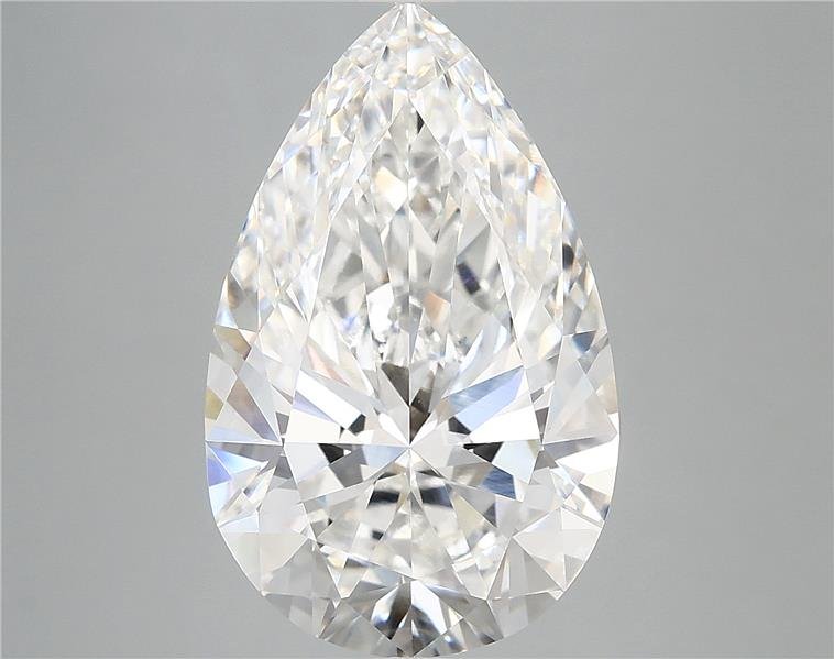 6.88 Carat Pear Lab Diamond