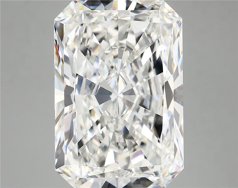 10.95ct F VVS2 Rare Carat Ideal Cut Radiant Lab Grown Diamond