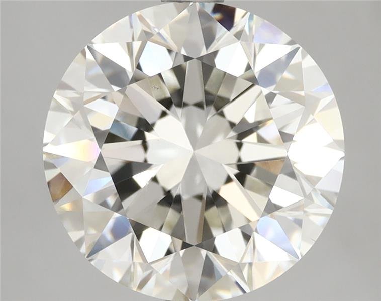 4.02ct H VS2 Excellent Cut Round Diamond