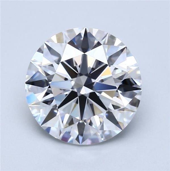 3.45ct E VVS2 Rare Carat Ideal Cut Round Diamond