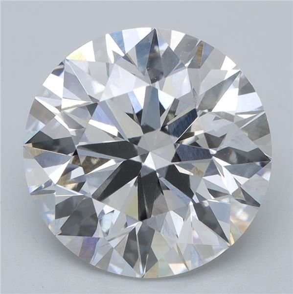 4.65ct F VVS2 Rare Carat Ideal Cut Round Lab Grown Diamond